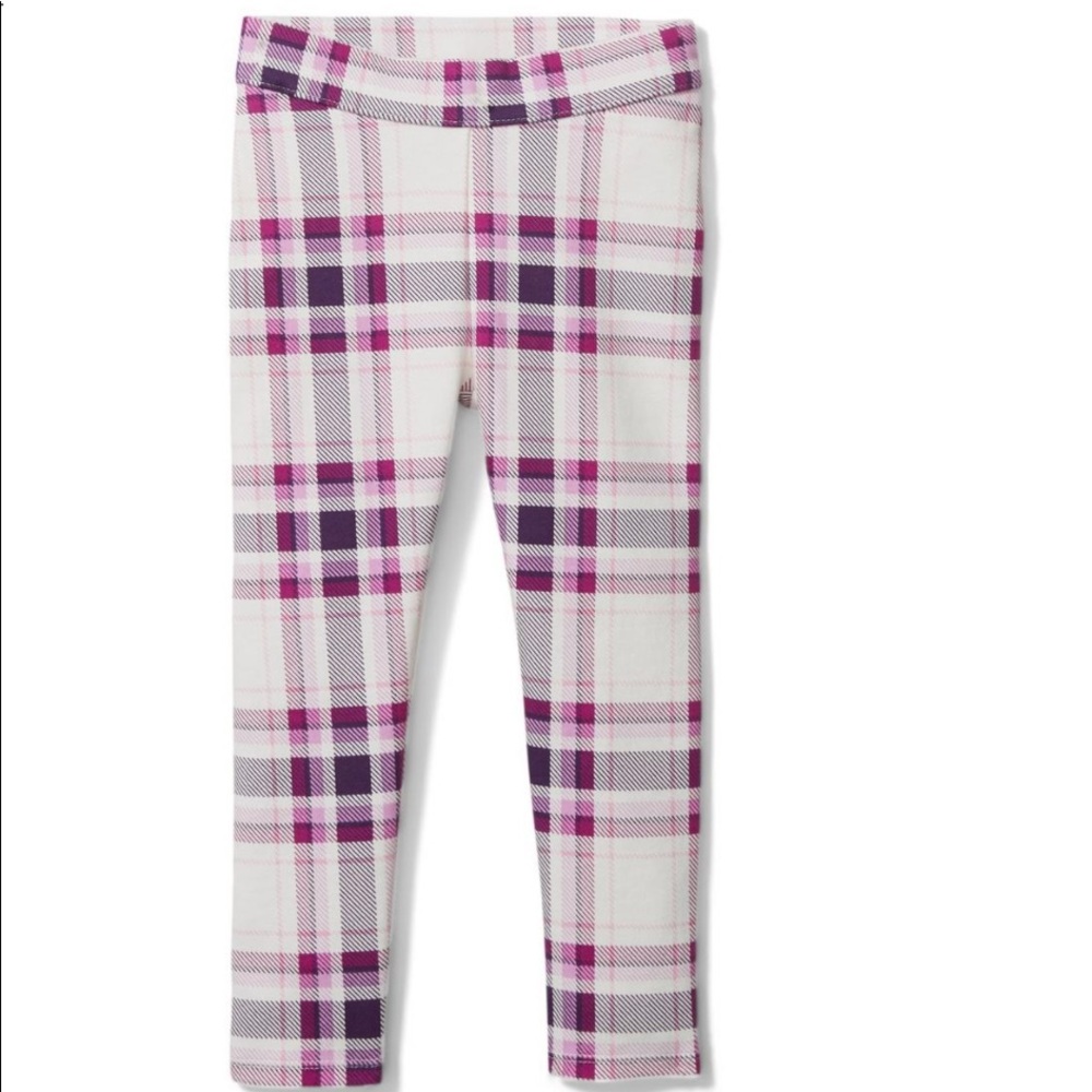Plaid Pont Pant Cream & Sugar